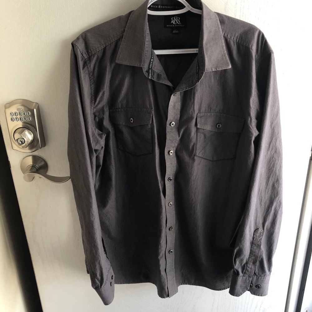 Rock and Republic men’s long sleeve shirt XL